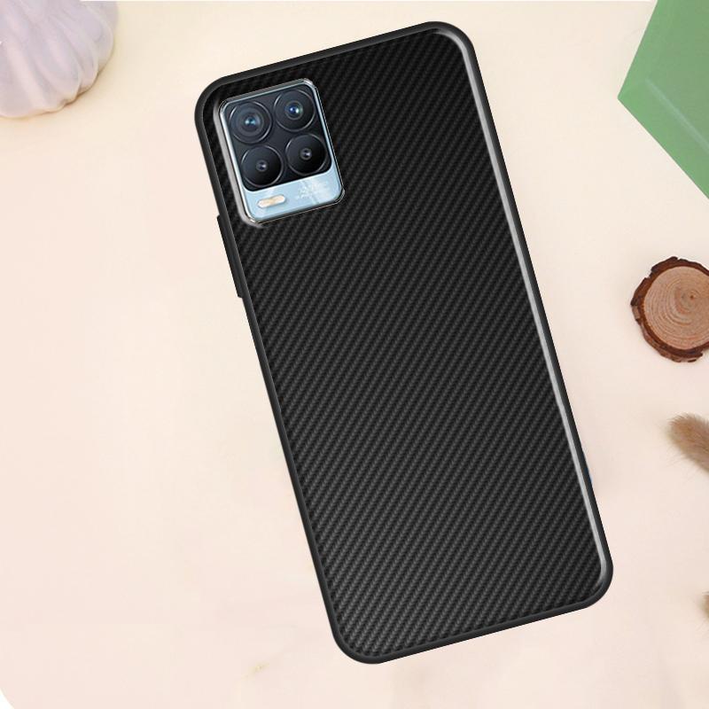 Carbon Fiber Case For Realme 15 Pro GT7 GT6 C75 C65 C67 C61 C53 C55 C51 C35 C63 C71 11 12 13 14 Pro Plus