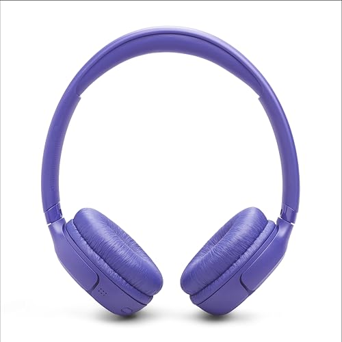 JBL TUNE530BT Wireless Headphones Bluetooth Up to 76 Hours On-Ear USB Type-C Charging Multi-Point Lavender JBL App Compatible