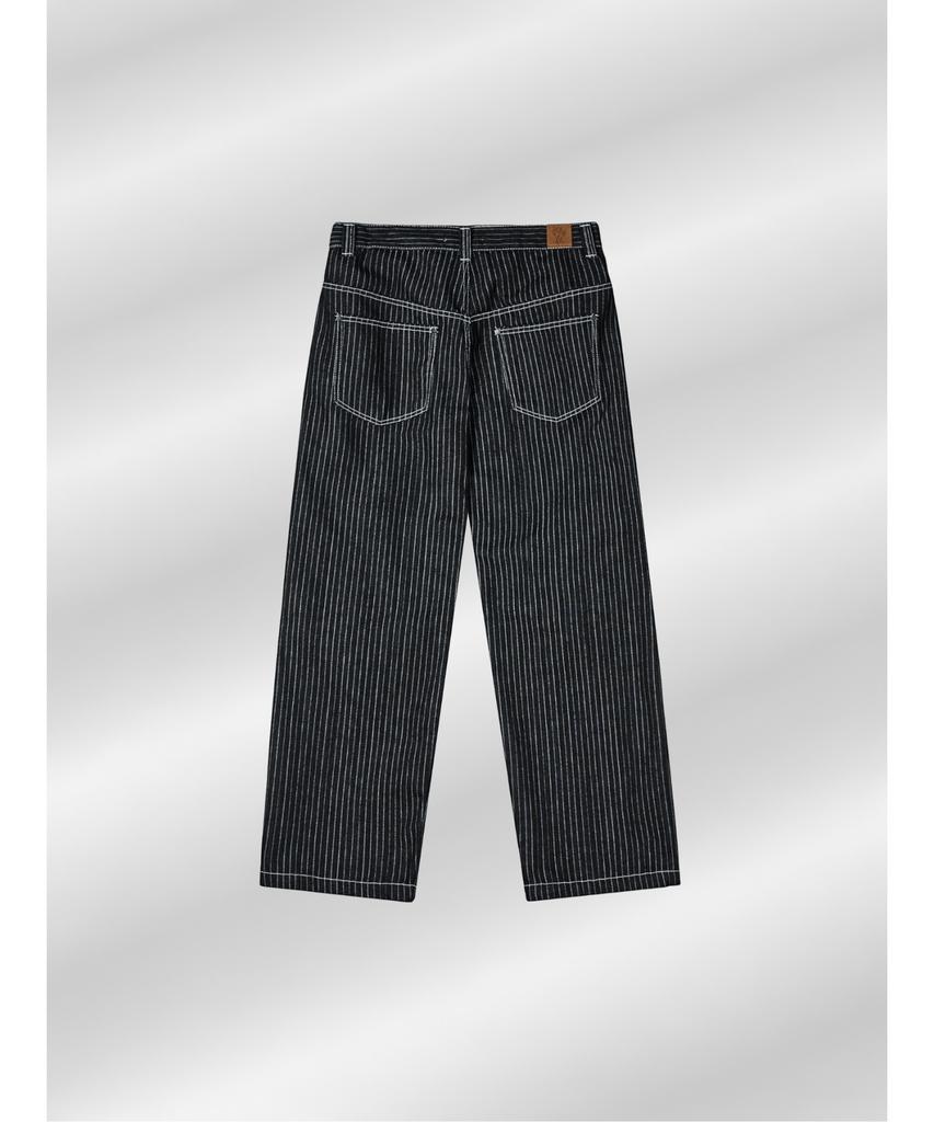 Paradigm Film [Ep.01] Dyed Herringbone Double Knee Pants (Charcoal)