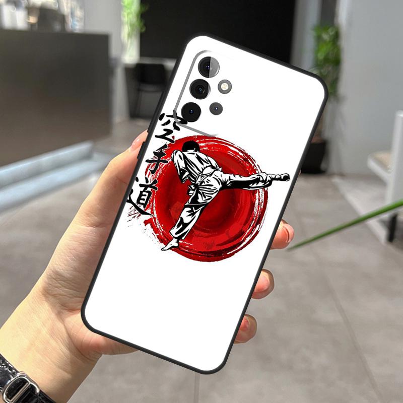 Japan Martial Aikido Case For Samsung Galaxy A52 A32 A12 A56 A36 A54 A34 A14 A05 A16 A26 A13 A33 A53 A15 A35 A55