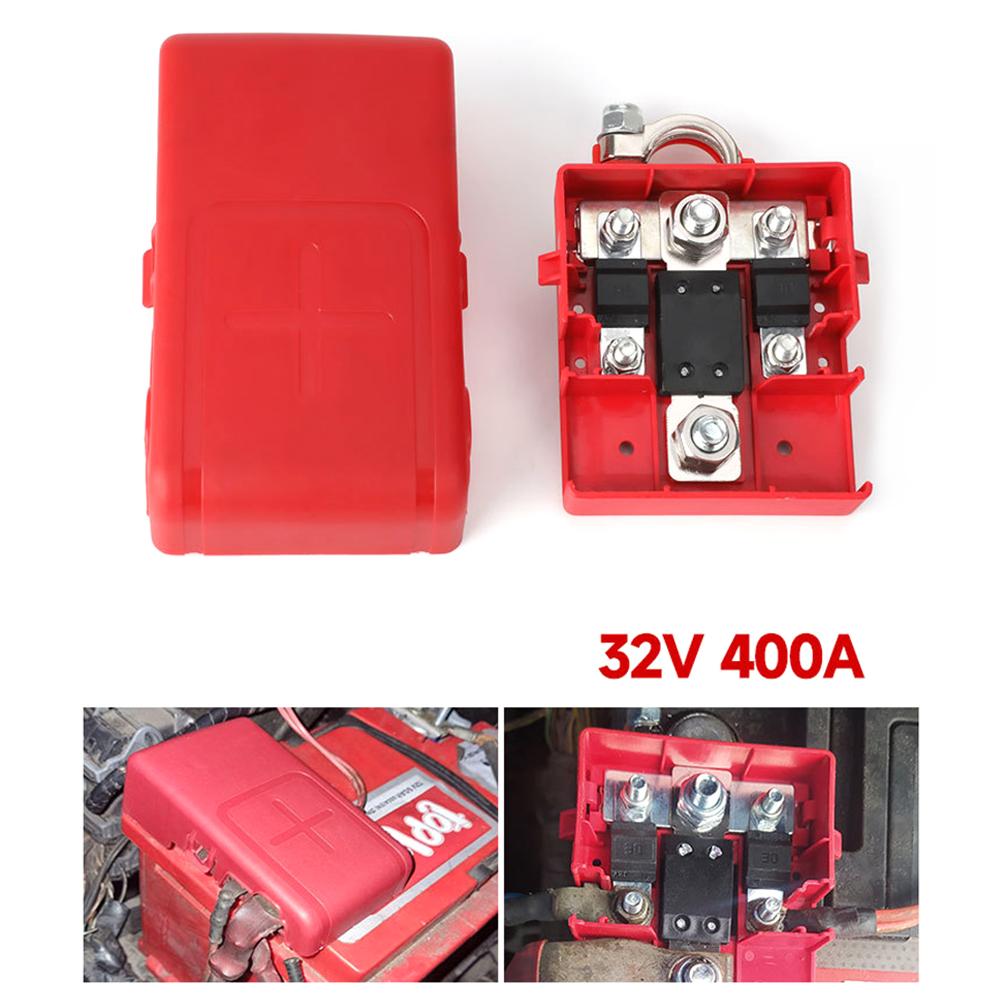 32V 400A Car Release Battery Terminal Fused Distribution Clamp Connectors For Opel Movano 1998-2003 Renault Master