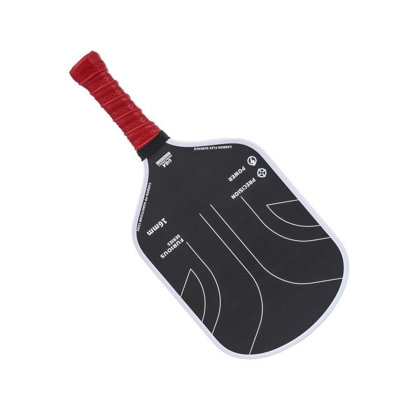 Professional Pickleball Racket T700 Carbon Fiber Cold Press Attack 16mm Sanded Surface Competition