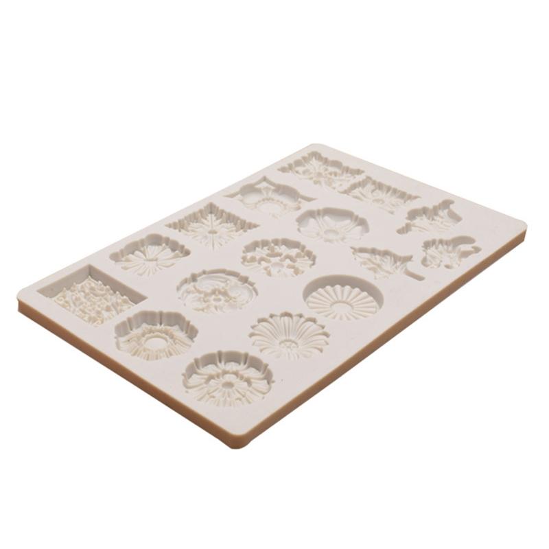 3D Fondant Mould Silicone Chocolate Moulds Cake Decorating Tool Baking Gadgets Gem Buttons Shaped Gifts for Kitchen Baking Lover