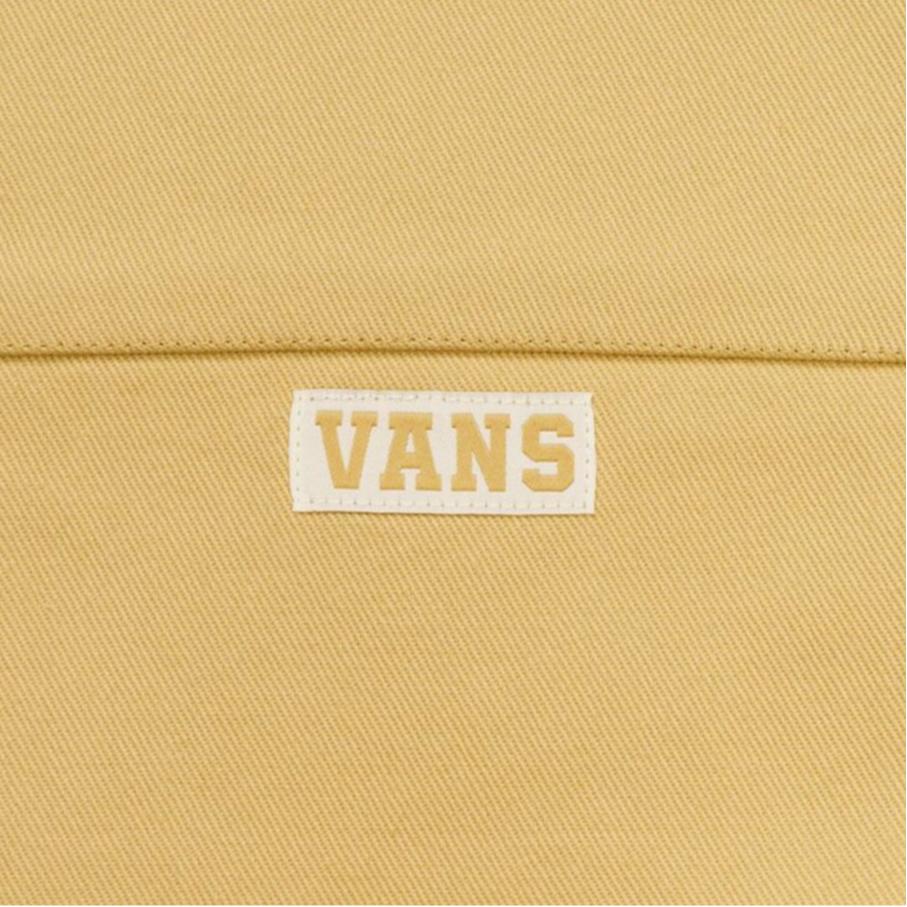 Vans Solid Single-Breasted Long Sleeve Jacket Women Outerwear Yellow VN0002S5YUU