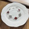 Buqi Latti Italian Brushed Craft Four-Leaf Clover Bracelet Female Natural Fritillary Room Laser Five-Flower Bracelet Jewelry