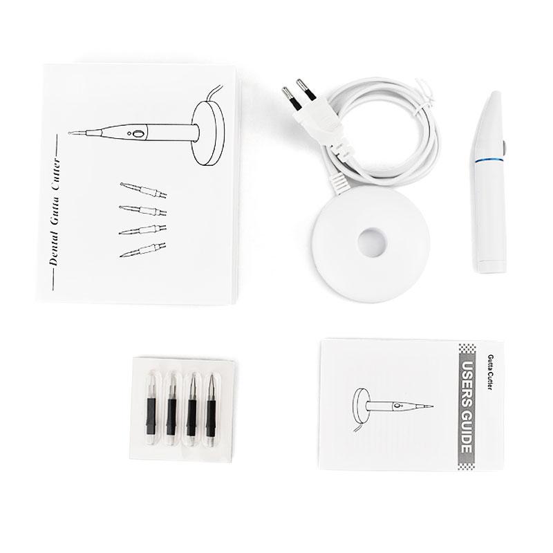 Dental Gutta Percha Tooth Gum Cutter Endo Gutta Cutter with 4 Tips