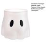 Halloweenský kbelík duch Bílý duch Mísa na bonbóny Květináč Dekorativní váza Květináč duch pro domácí stolní středový prvek Vnitřní venkovní dekorace