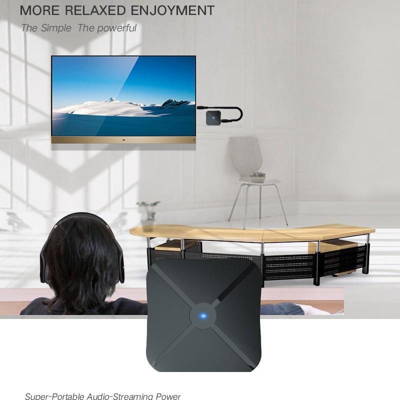 Bluetooh 5.4 Adapter: 2-in-1 Audio Transmitter & Receiver