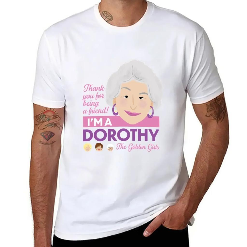 I'm a Dorothy T-Shirt blacks vintage summer tops Men's t-shirts