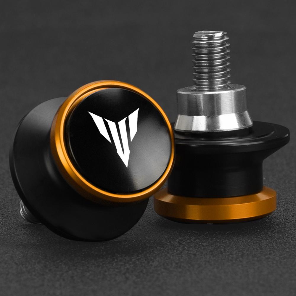 FOR YAMAHA MT-09 MT07 TRACER MT10 MT25 MT03 MT15 MT125 Motorcycle 6MM Swingarm Spools Rear Stand Screws Slider MT 09 07 03 01 10