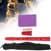 Pocket Saxophone Mini Compact Portable High Quality Red ABS Alto Mouthpiece Wind Instrument