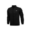 Casual Sports Knitted Stand Collar Jacket Men Jackets Standard-Black AWDQ269-1