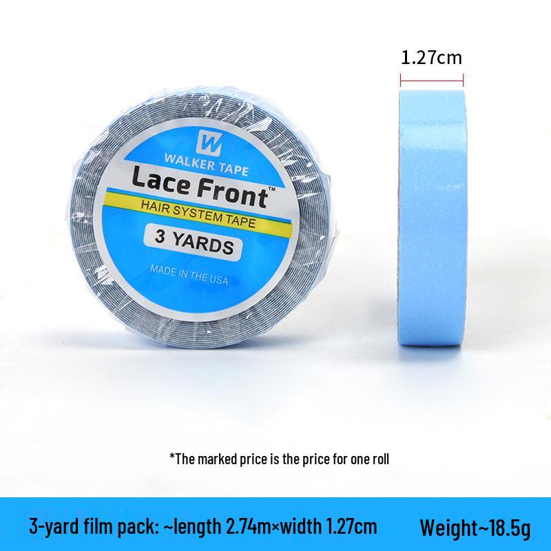 Seamless Double-Sided Blue Lace Front Wig Adhesive Roll