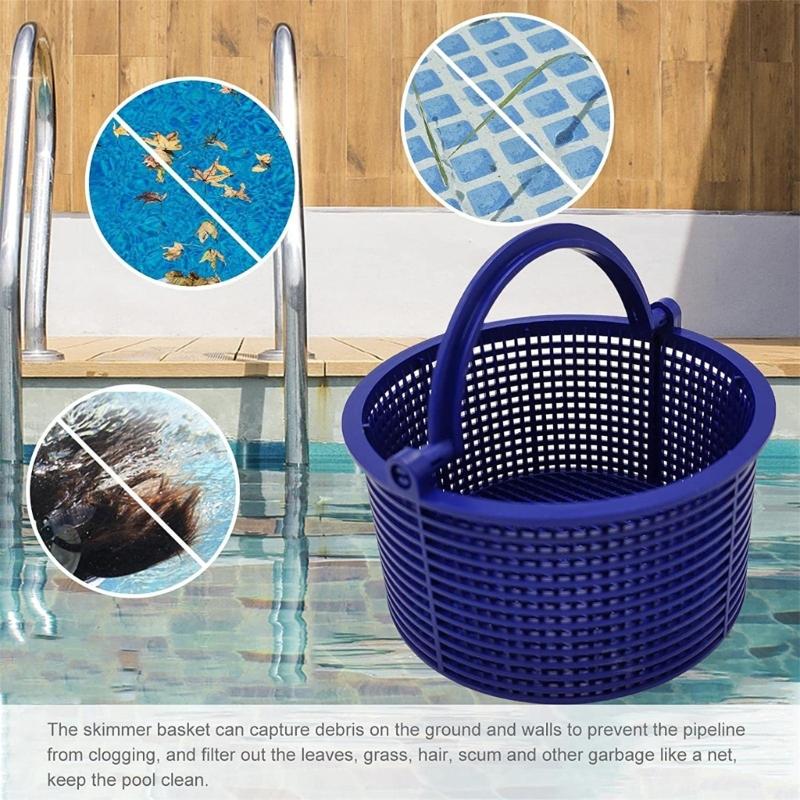 Pool Filter Basket Pool Strainer Basket Pool Pump Strainer Basket Heavy Duty Basket Pool Skimmer Basket for SPX1096CA