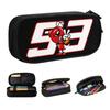 Custom Rossi Kawaii Pencil Cases Girl Boy Large Capacity Motorcycle Racing Pencil Box School Accessories