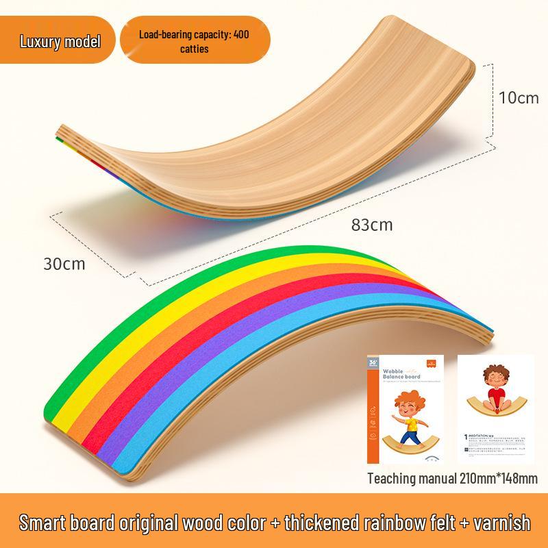 

Интерактивная деревянная балансировочная доска для детей: Детские сенсорные качели для двоих для использования в помещении