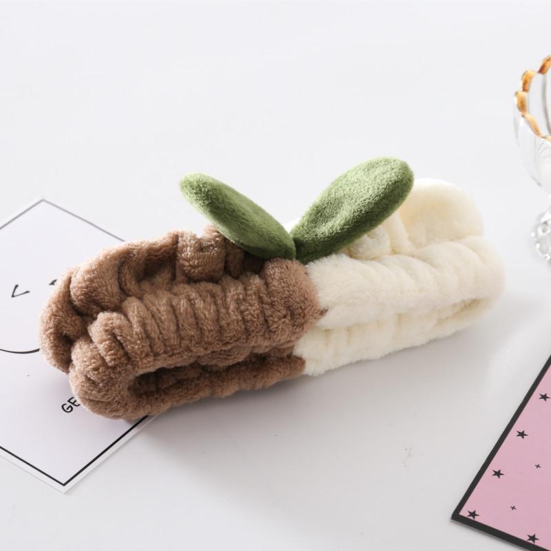 Gesichtswasch-Armbänder Stirnband Make-up Haarpflege Stirnband Wasch-Stirnband zum Gesichtswaschen Haarbänder für Damen