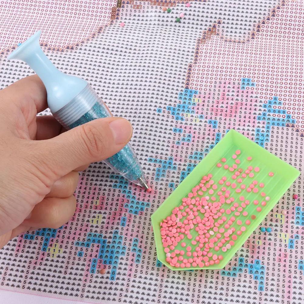 1PC Diamond Art Painting Point Drill Pens DIY Painting Craft Vase Shape Point Drill Pen Pen Craft Cross Stitch Tool