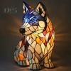 Stolní lampa Corgi Retro mořená pryskyřičná noční lampa s motivem psa LED stolní lampa pro domácí noční stolek dekorace milovníky psů dárek