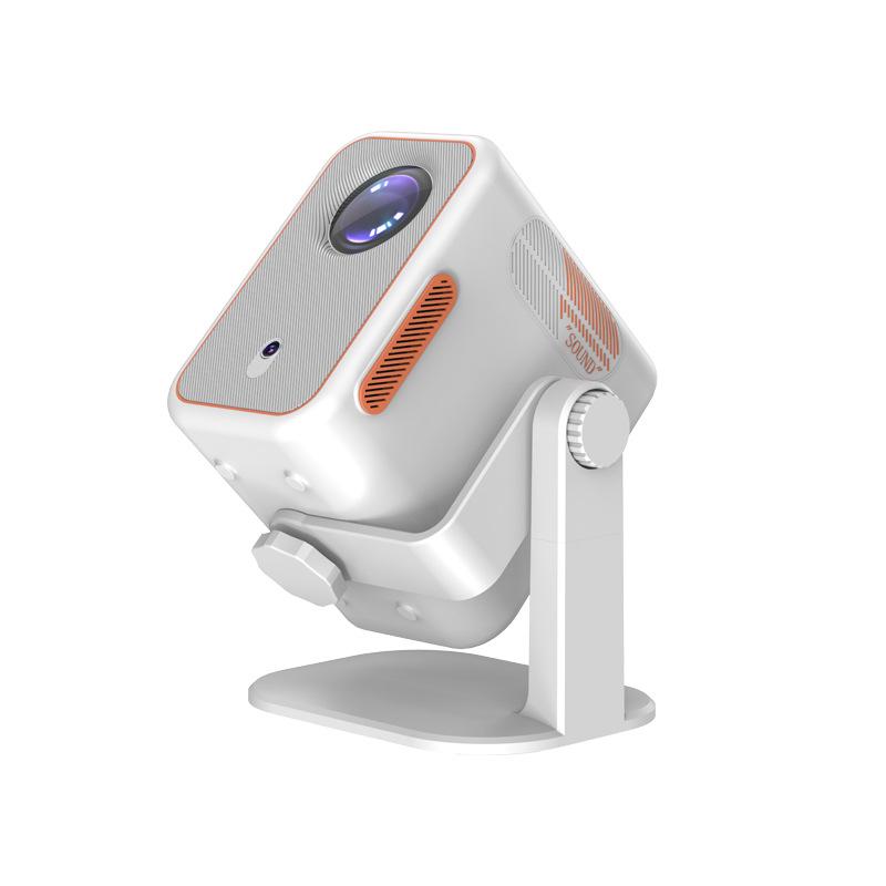 Universal Rotatable Projector Gimbal Bracket for Home Use белый