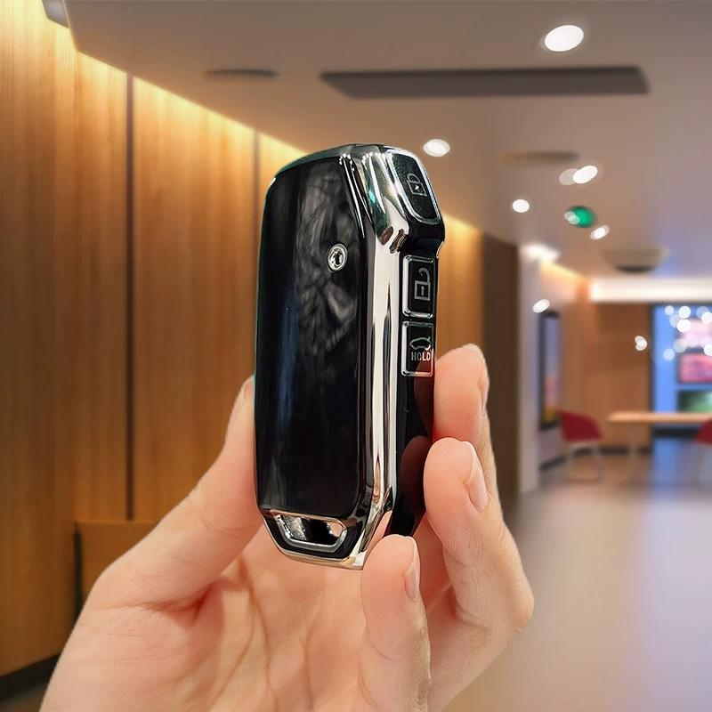 Auto For Kia Ceed Cerato Forte Niro Soul Telluride Sportage R Gt Stinger Sorento Tpu Key Case Remote Car Key Cover Case