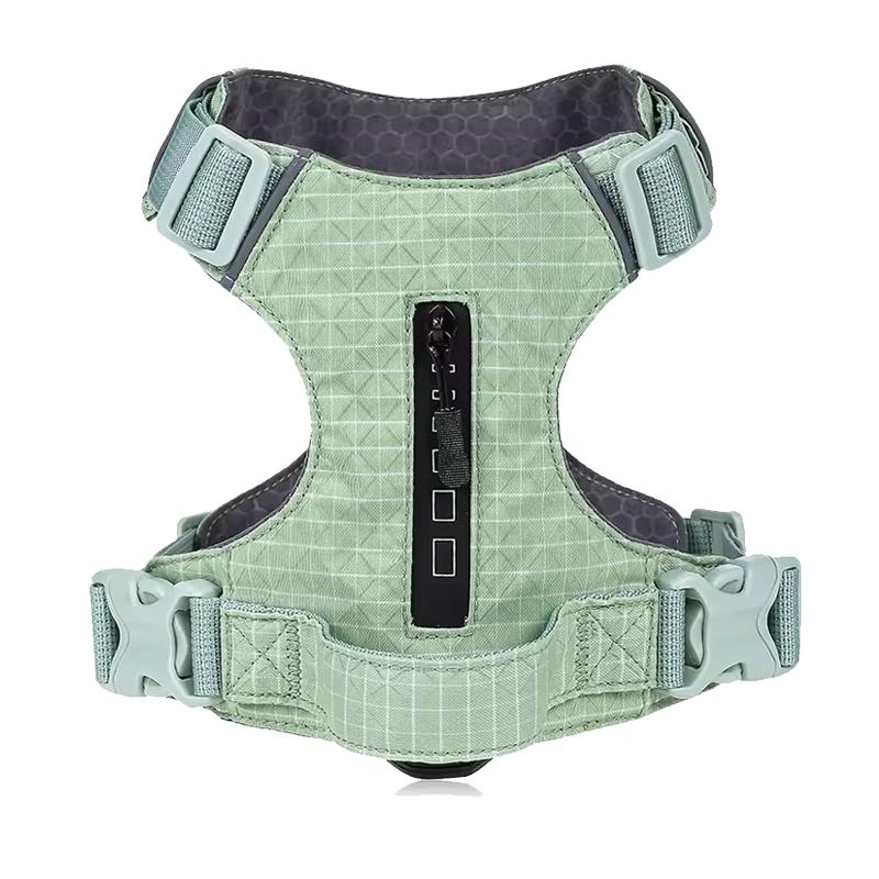 Dog Chest and Back Explosion-proof Chest Harness With Reflective Punch Handle Hand Strap Dog Training Harness Large Dogs S