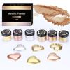 Metallic Pigment Powder 4 Colors Fine Resin Pigment Powder Each Bottle 20g Resin Color Pigment for Epoxy Resin Coloring