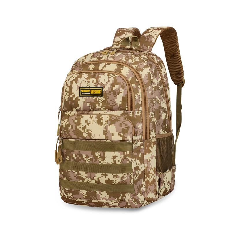 Oxford Fabric Camouflage Backpack For Teens With Breathable Design And Large Capacity