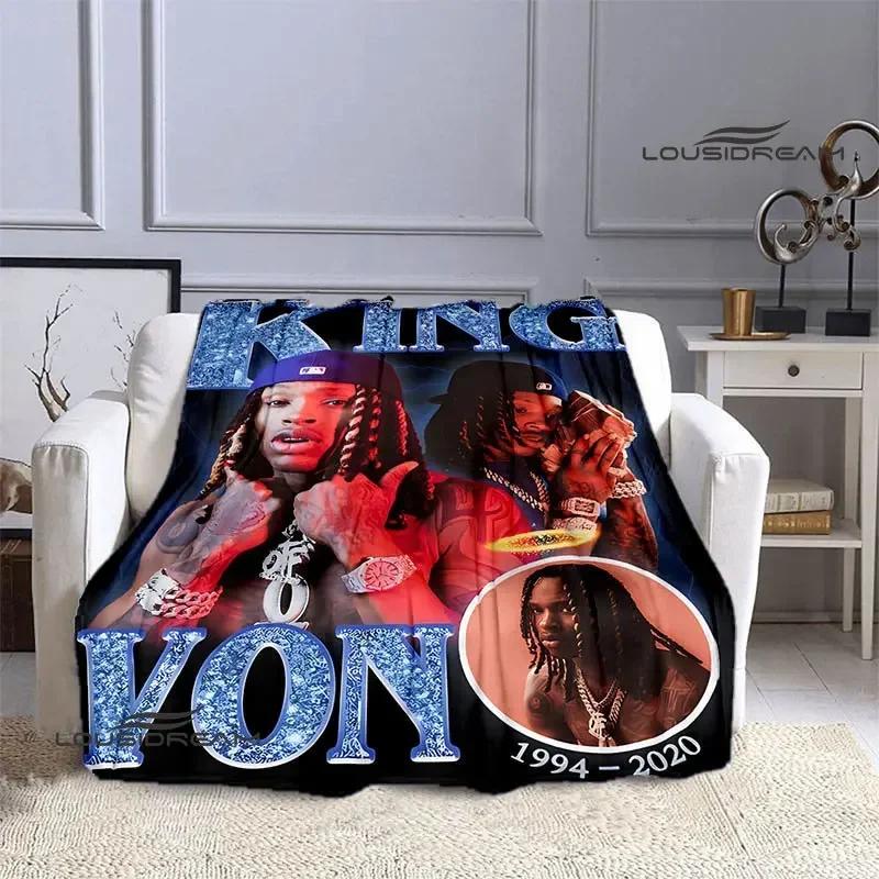 Eminem Hip-hop Singer Printing Blankets Warm Blanket Flannel Blanket Picnic Blanket Blankets for Beds Birthday Gift