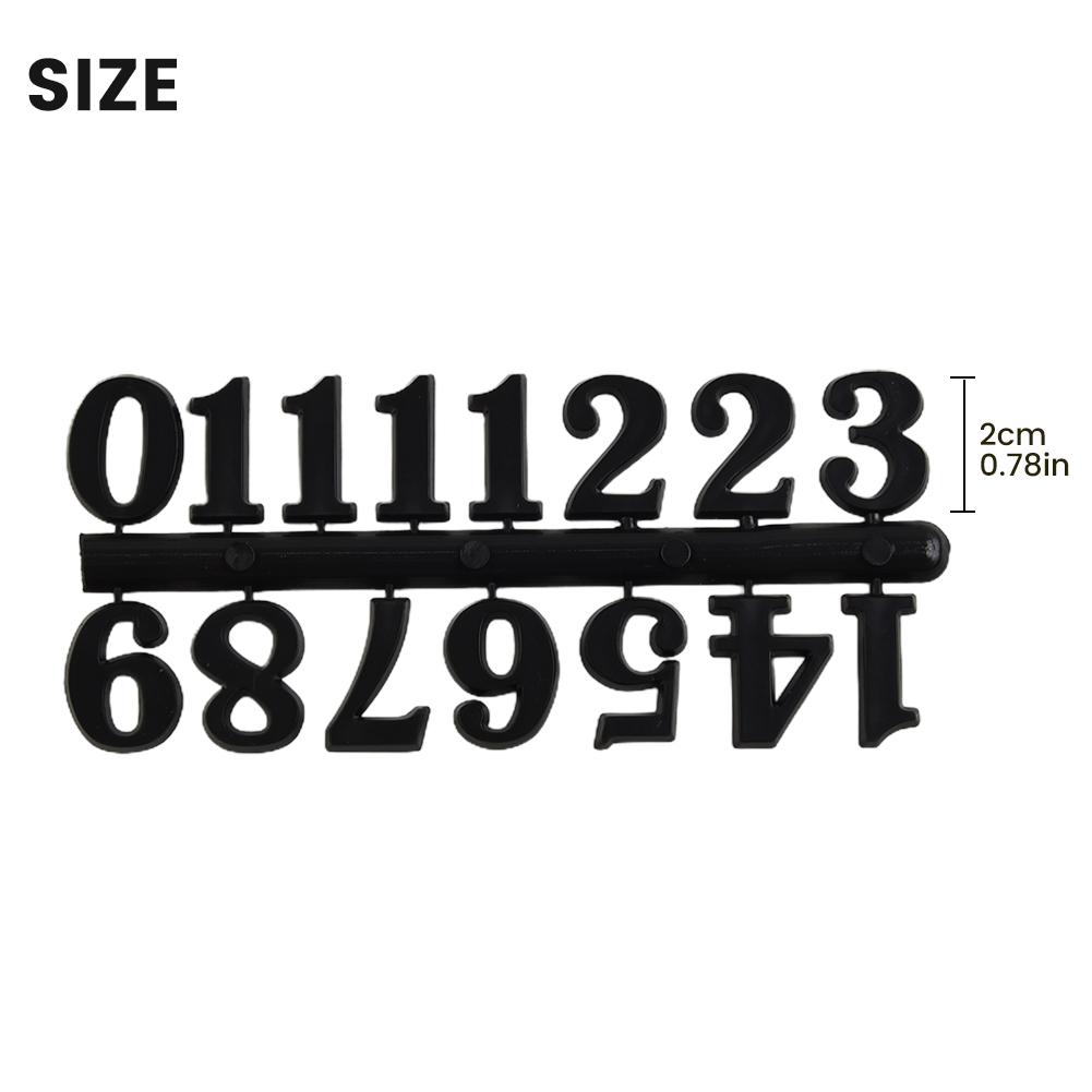 DIY Clock Numbers Roman Numerals Quartz Needle Wall Clocks Replacement Parts