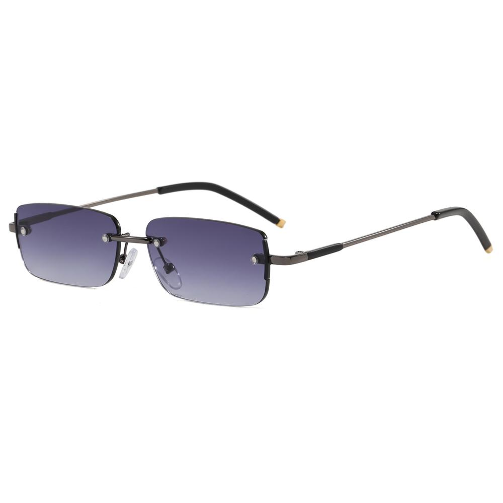 Superhot Eyewear 27369 Fashion 2026 Vintage Y2K Rimless Rectangle Sunglasses for Men and Women