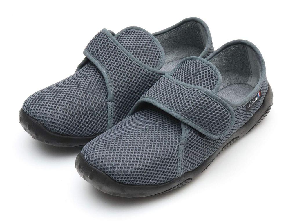 Air Plum SODOPAC Room Shoes by DADOU Indoor Nurse Care Made In [Slippers, Shoes, Shoes, Shoes, France] (Size 41, Gray)