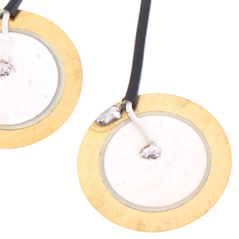 Piezo Contact Microphone 3 Transducer Pickups With End Pin Jack For Kalimba
