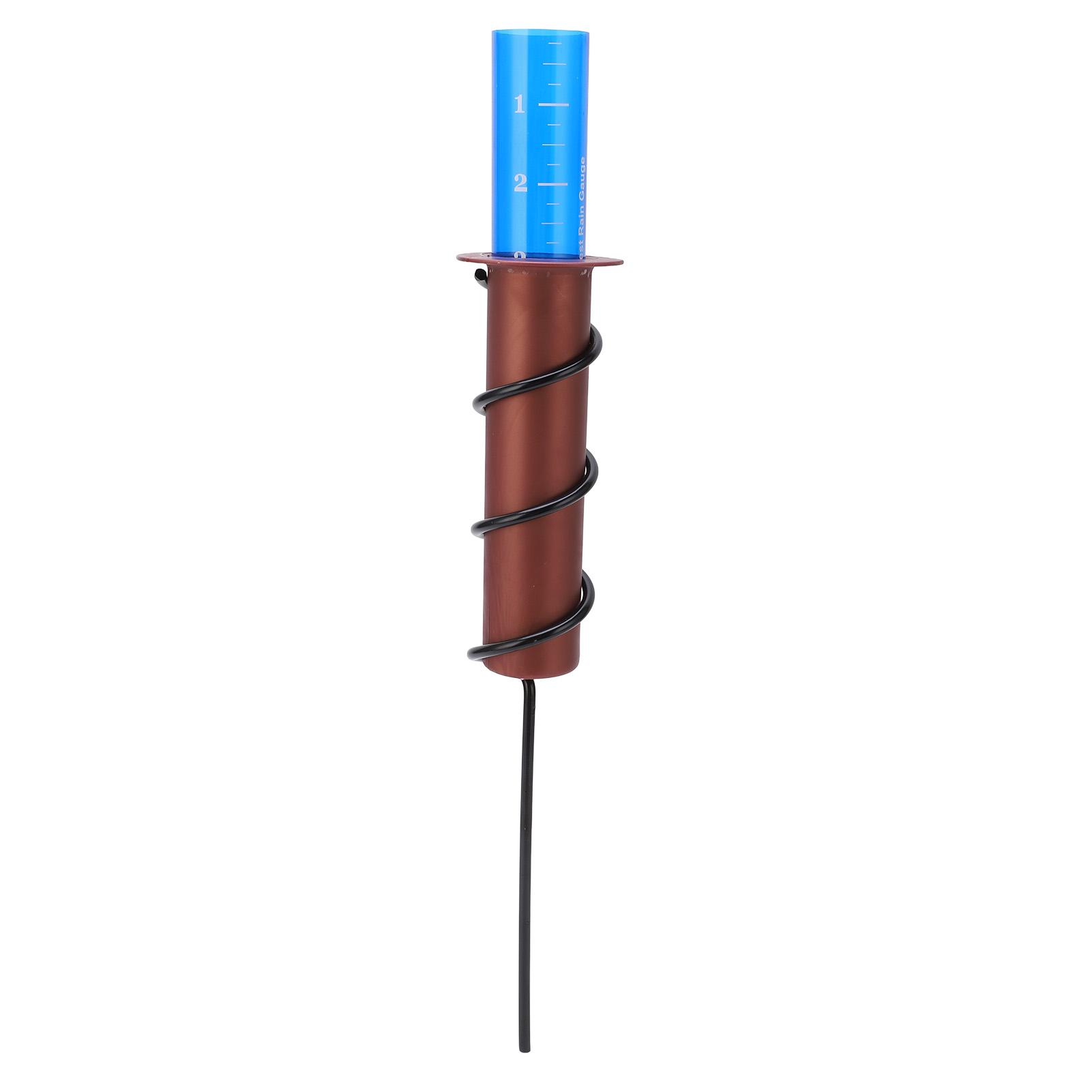 

Floating Rain Gauge Ground Mounted Plastic Cylinder Rain Water Measurement Tube with Scale Straight