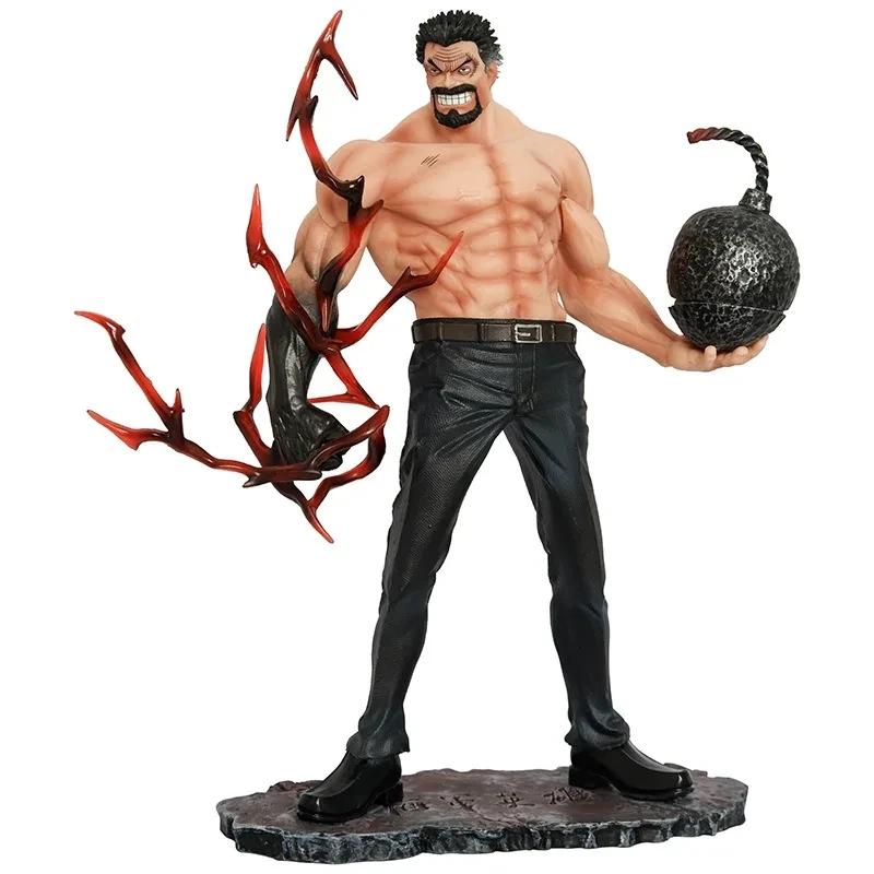 26cm Ein-Zimmer-Anime Monkey D Garp Stehende Haltung Skulptur Szene Figur PVC Modell Statue Schmucksammlung Geburtstagsspielzeug