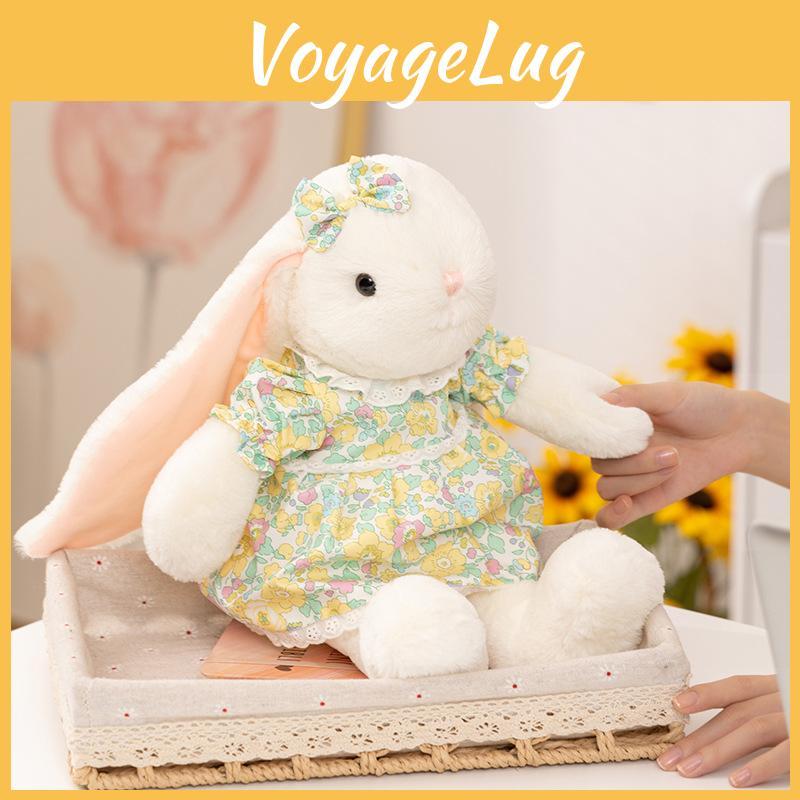 Kleid tragen Hase Plüschtier Tier Stoffpuppe Schlafzimmer Dekoration Geschenk Kinder