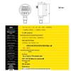 Stainless Steel Vacuum Pump Pressure Gauge
