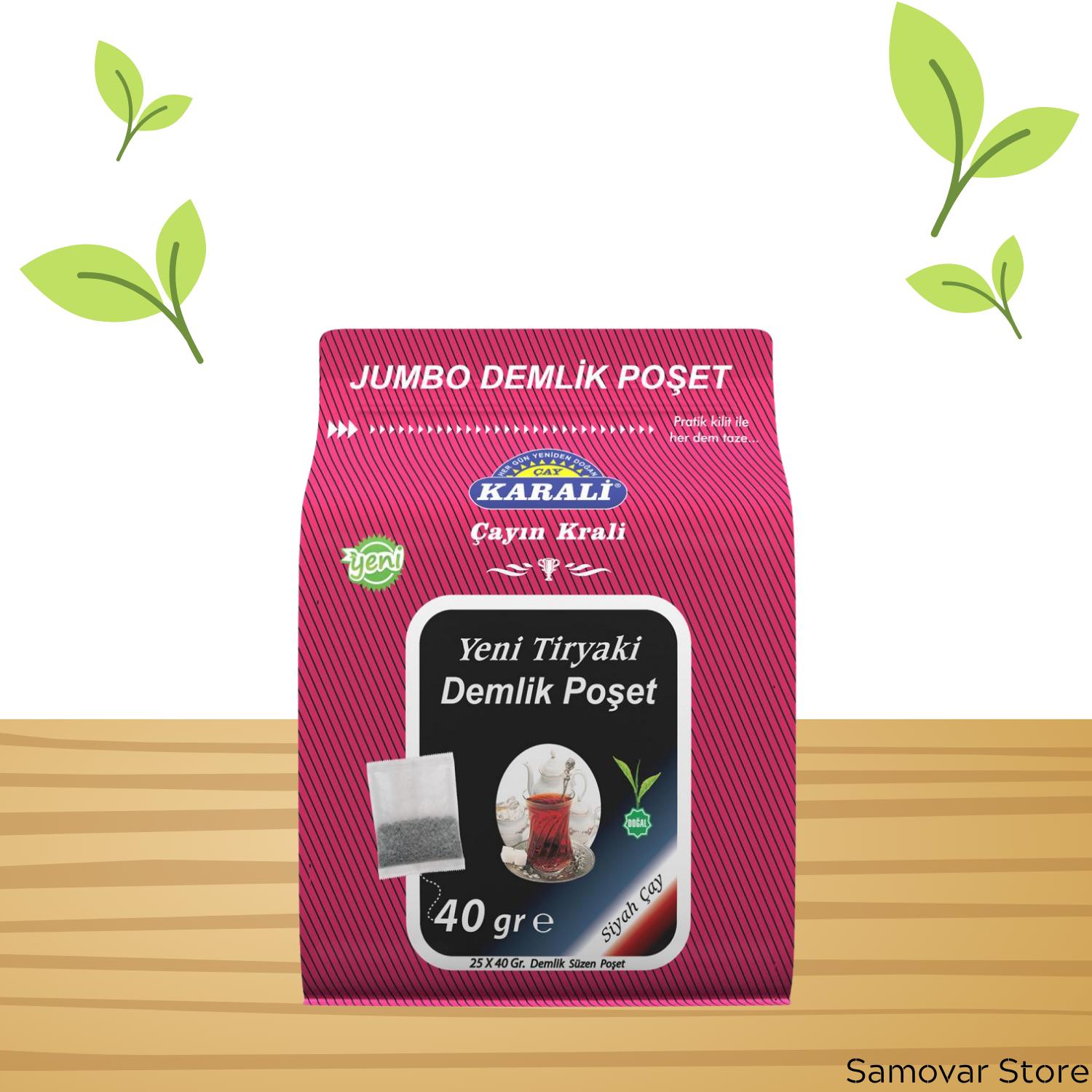 

Турецкий чай Karali Tiryaki Jumbo Teapot Чайный пакетик 25x40 гр Чайные пакетики Органический свежий чай для йоги Рассыпной чай Черный чай Напитки Чайная коробка