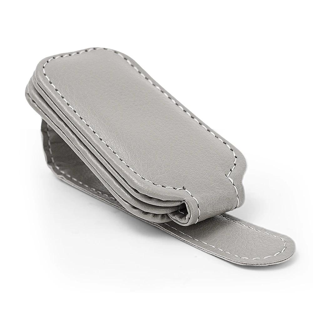 Auto Sonnenblende Sonnenbrillen Rahmenhalter Auto Aufbewahrungskoffer Magnetischer Sonnenbrillenhalter Rechnungen Ticket Kartenclip Brillenhalter Ständer