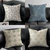 Chinese Style Elegant Patterns Cushion Cover Pillow Case Antidustmite Invisible Zipper Silky Plush Cushion