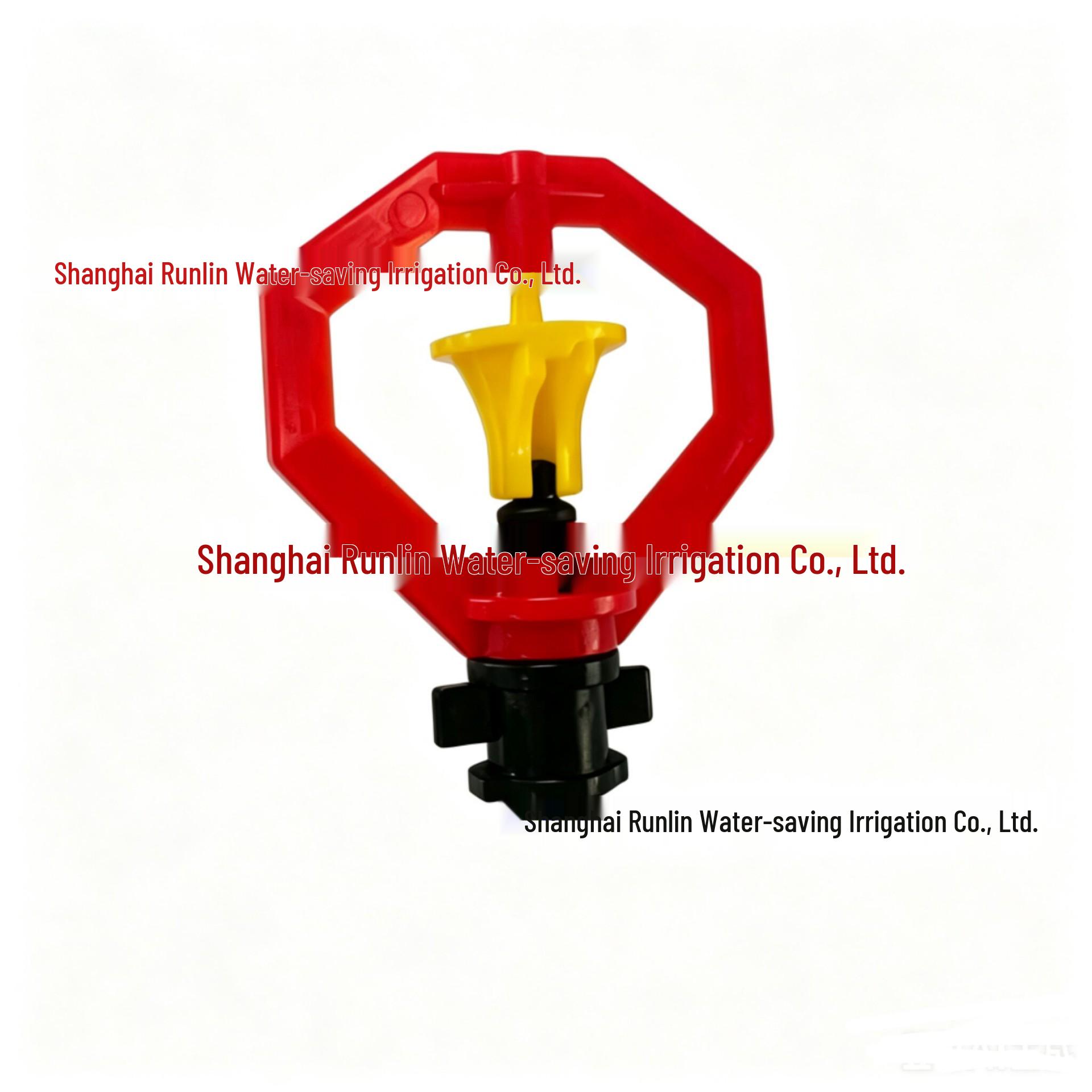 360° Automatic Rotating Micro-Sprinkler for Garden & Greenhouse Irrigation