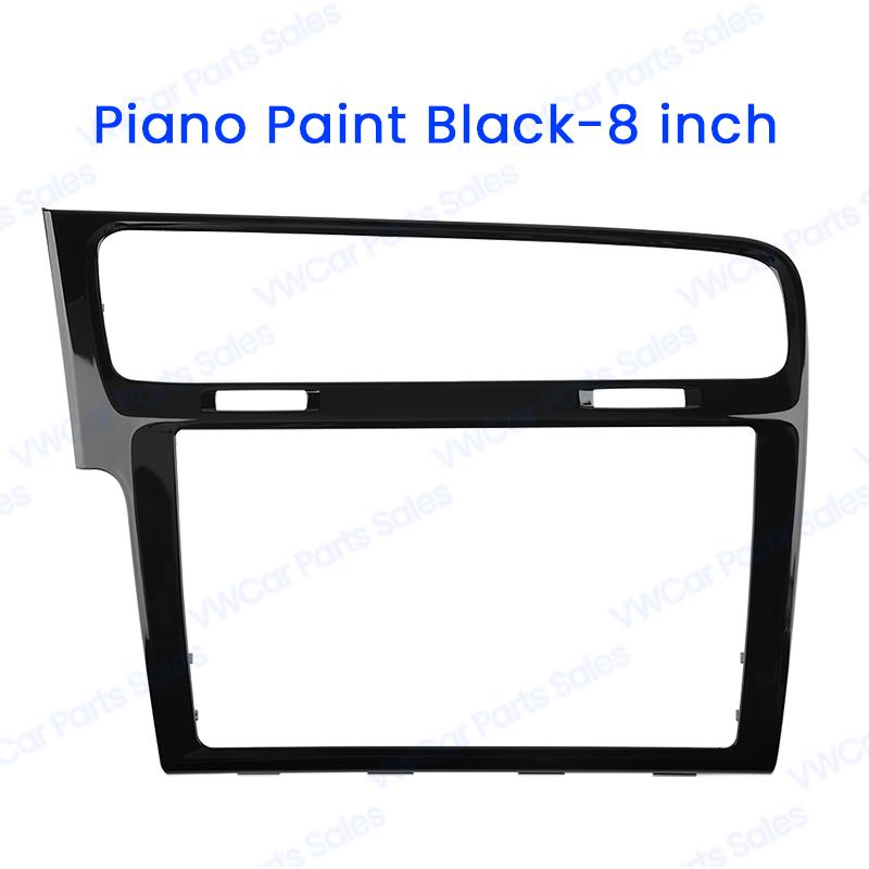 

Рамка экрана MIB для VW Golf 7 MK7 Golf 7.5 MK7.5 OEM 8 дюймов/9,2 дюйма, черная рояльная панель MIB, рамка для радиоприемника, декоративная рамка Black 8 inch