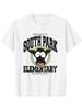 South Park Eleunisextary Cow School Logo And Mascot Cartoon T-Shirt