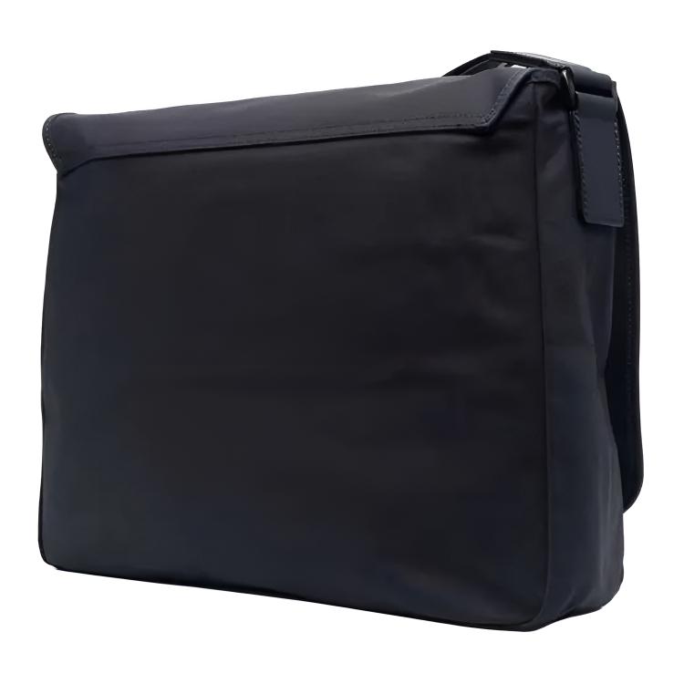 Hugo Boss Minimalist Fashion Printed Messenger Bag Shoulder Fabric Crossbody Bag Men bags Navy-Blue 50465332