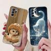 Für OPPO Reno 6 6Z 5G Hülle CPH2237 CPH2251 Cover Mode Blume Weiches Silikon Stoßfänger auf OPPO Reno6 Pro CPH2249 Reno6 CPH2235 Kappe