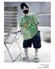 Boys' short sleeved T-shirt polo shirt summer clothes 2026 new summer half sleeved boys' big children