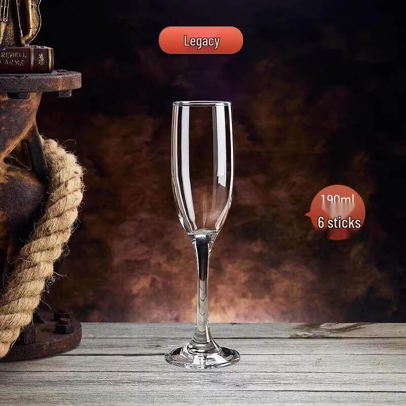 ZISIZ European Champagne Flute Set of 6