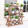 Wooden Plant Pot Stand Muti-Lader Flower Display Shelf