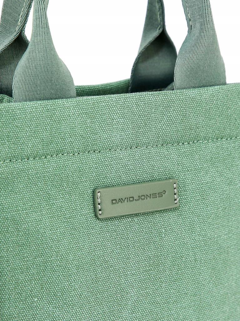 David Jones women's small green trunk bag