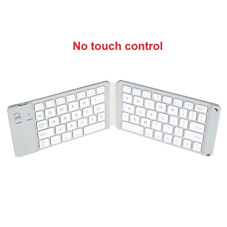 Wireless Folding Keyboard Bluetooth Keyboard With Touchpad For Windows, Android, IOS,Phone,Multi-Function Button Mini Keyboard
